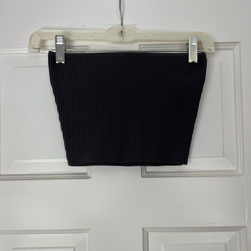 Aritzia Babaton Sculpt Knit Cropped Tube Top Size XS